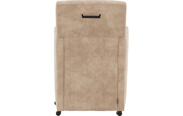 Goossens eetkamerstoel oliver beige microvezel - 8217932-04