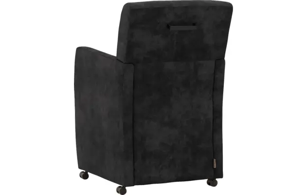 Goossens eetkamerstoel oliver grijs microvezel - 8217935-02