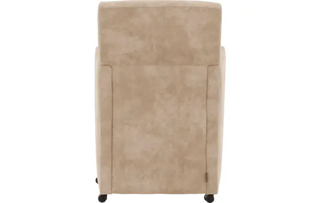 Goossens eetkamerstoel oliver beige microvezel - 8217946-04