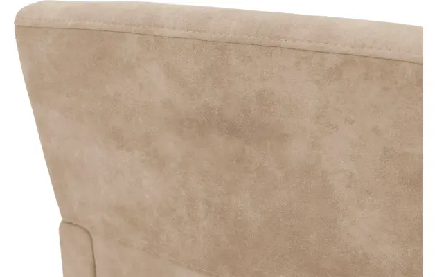 Goossens eetkamerstoel oliver beige microvezel - 8217946-07
