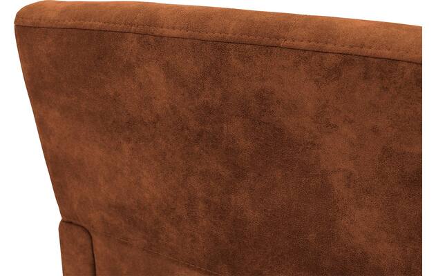 Goossens eetkamerstoel oliver bruin microvezel - 8217948-07