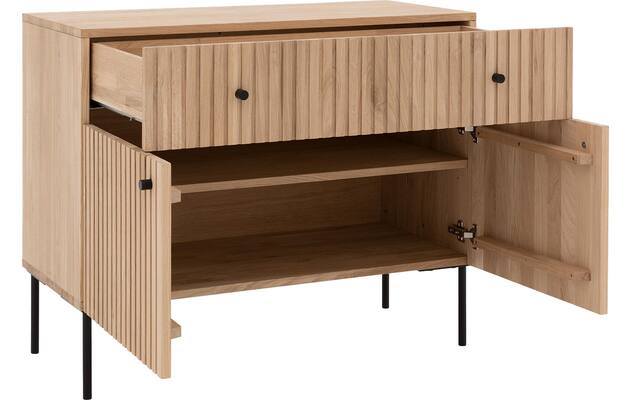 Goossens ladekast capelli onbewerkt eiken - 8217971-07