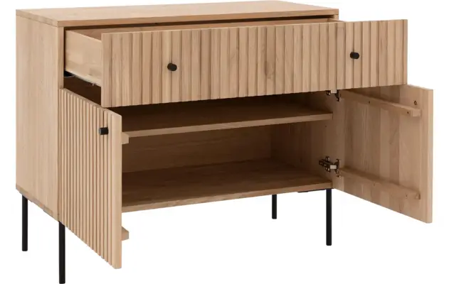 Goossens ladekast capelli onbewerkt eiken - 8217971-07