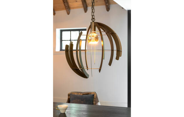 Goossens excellent hanglamp vinnie goud metaal - 8218719-02