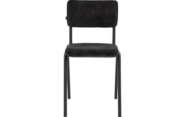 Goossens eetkamerstoel chaplin grijs stof - 8219149-02