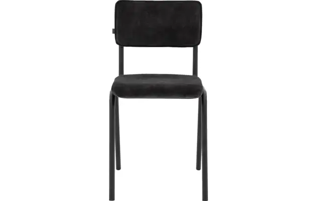 Goossens eetkamerstoel chaplin grijs stof - 8219149-02