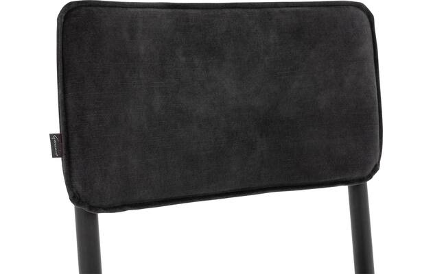 Goossens eetkamerstoel chaplin grijs stof - 8219149-06