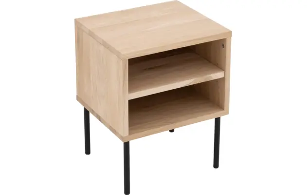 Goossens nachtkastje capelli onbewerkt eiken - 8219213-14