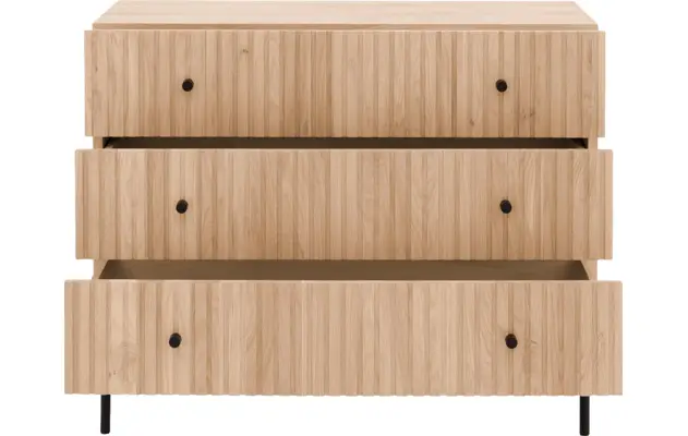 Goossens ladekast capelli onbewerkt eiken - 8219214-03