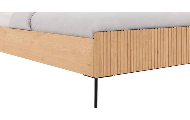 Goossens bedframe capelli blank eiken - 8219215-05