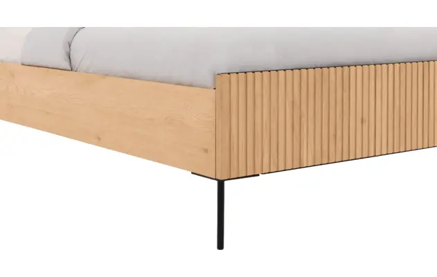 Goossens bedframe capelli blank eiken - 8219215-05