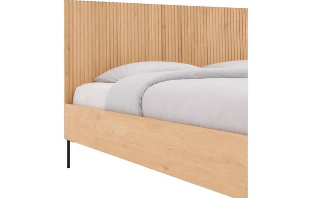 Goossens bedframe capelli blank eiken - 8219215-06
