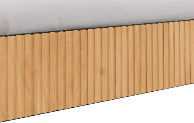 Goossens bedframe capelli blank eiken - 8219218-08