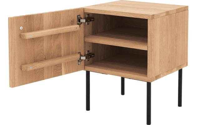 Goossens nachtkastje capelli blank eiken - 8219219-05