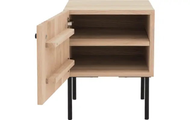 Goossens nachtkastje capelli wit eiken - 8219221-03