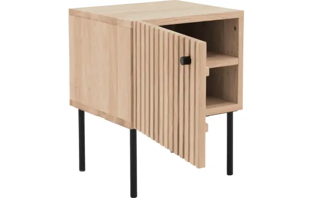 Goossens nachtkastje capelli wit eiken - 8219221-04