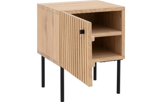 Goossens nachtkastje capelli wit eiken - 8219221-05