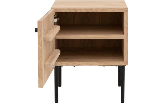 Goossens nachtkastje capelli wit eiken - 8219221-06