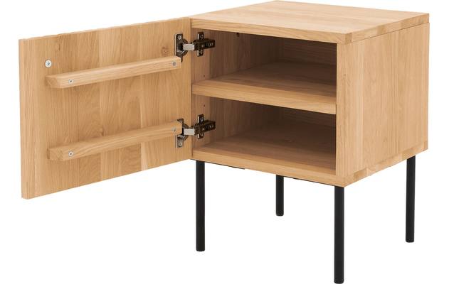 Goossens nachtkastje capelli blank eiken - 8219222-05