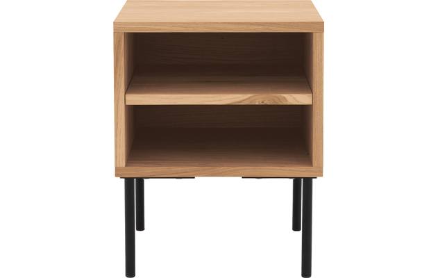 Goossens nachtkastje capelli blank eiken - 8219224-02