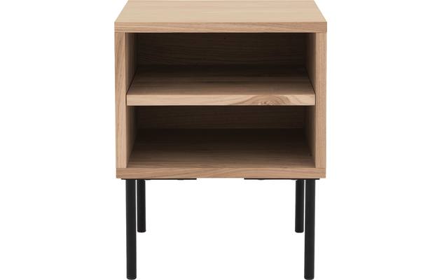 Goossens nachtkastje capelli wit eiken - 8219226-02