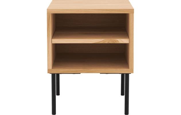 Goossens nachtkastje capelli blank eiken - 8219227-02