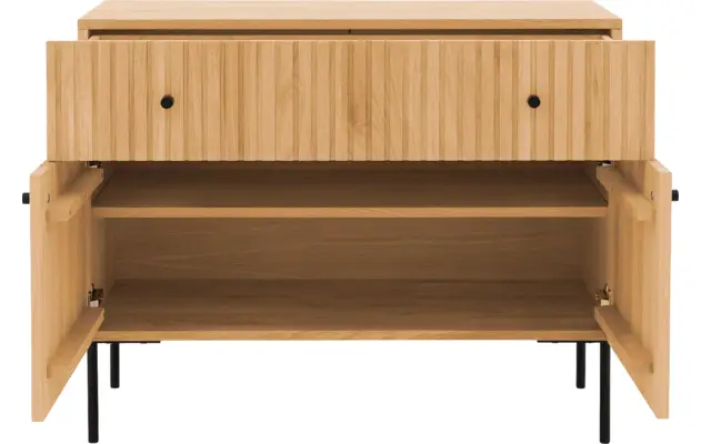 Goossens ladekast capelli blank eiken - 8219231-02