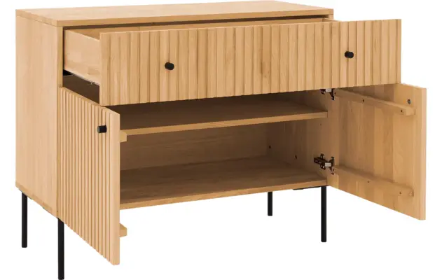 Goossens ladekast capelli blank eiken - 8219231-07
