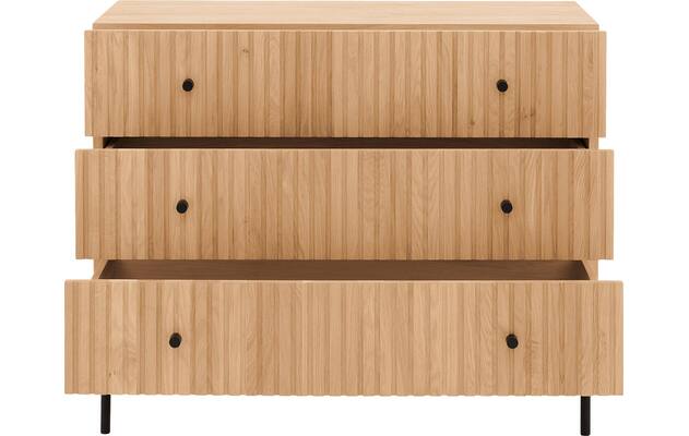 Goossens ladekast capelli blank eiken - 8219233-03