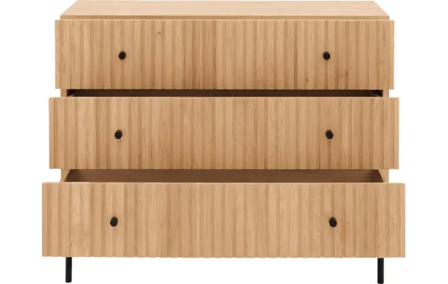 Goossens ladekast capelli blank eiken - 8219233-03