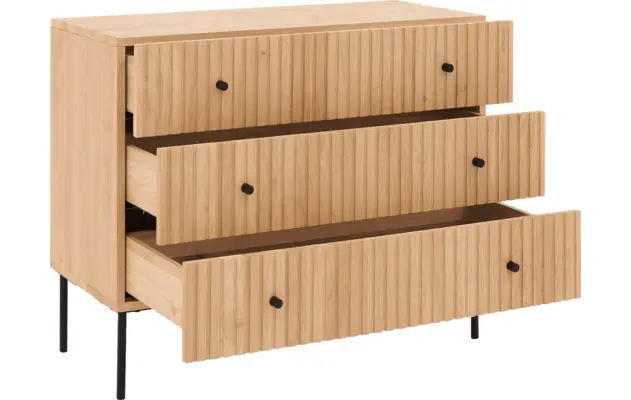 Goossens ladekast capelli blank eiken - 8219233-04