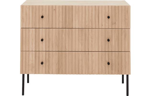 Goossens ladekast capelli wit eiken - 8219235-01-A