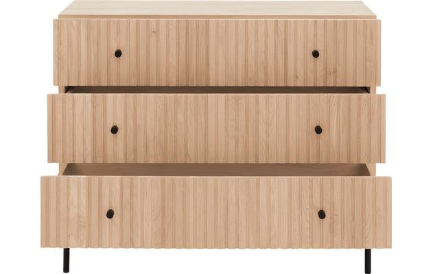 Goossens ladekast capelli wit eiken - 8219235-03-A