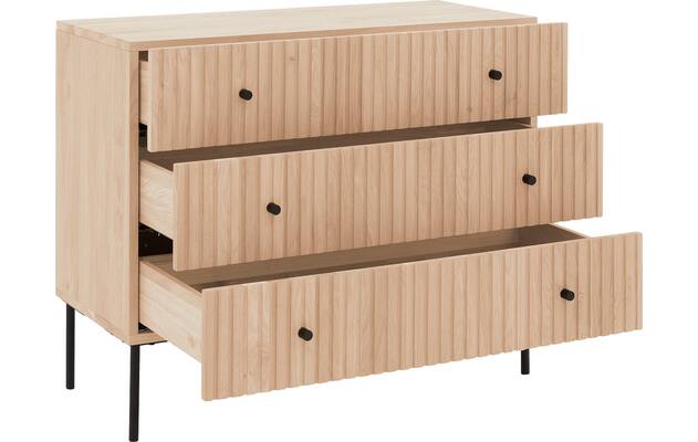 Goossens ladekast capelli wit eiken - 8219235-04