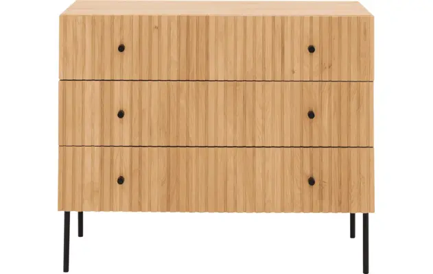 Goossens ladekast capelli blank eiken - 8219236-01