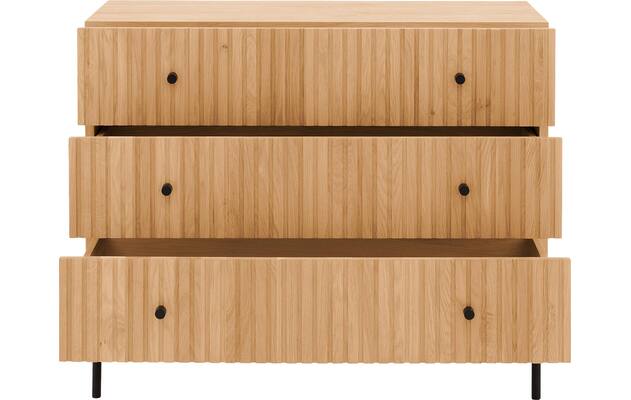 Goossens ladekast capelli blank eiken - 8219236-03