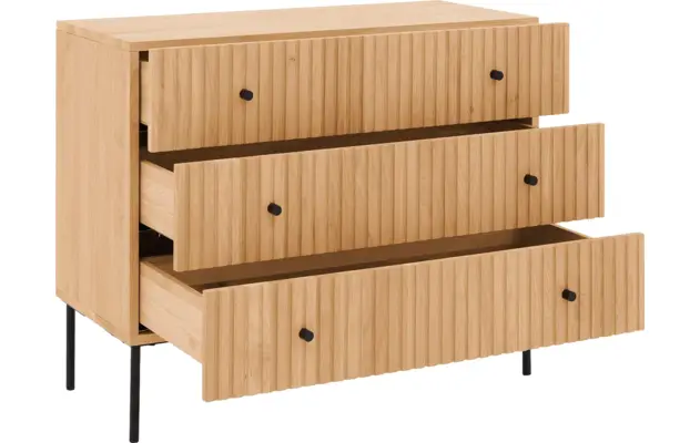Goossens ladekast capelli blank eiken - 8219236-04