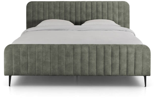 Goossens bedframe attent groen stof - 8219238-01