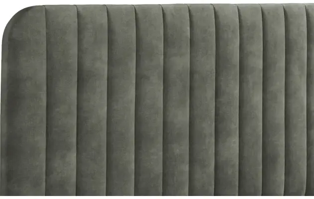 Goossens bedframe attent groen stof - 8219238-06