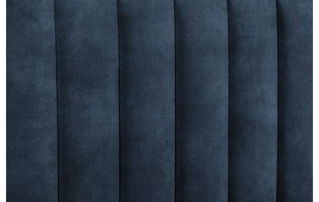Goossens bedframe attent blauw stof - 8219239-08