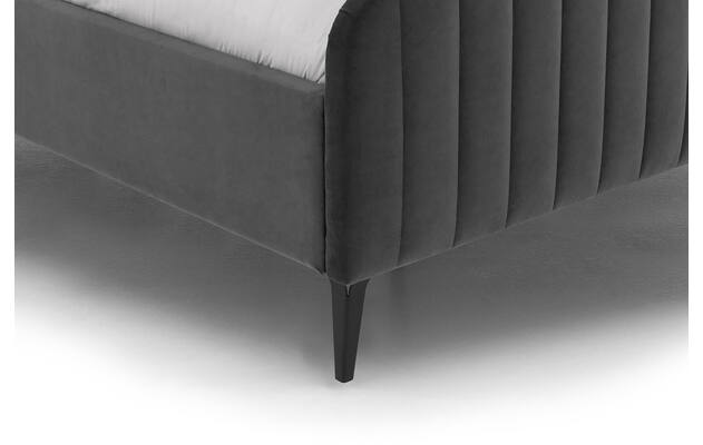 Goossens bedframe attent grijs stof - 8219240-07-A