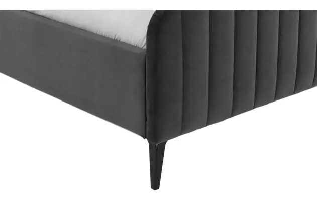 Goossens bedframe attent grijs stof - 8219240-07