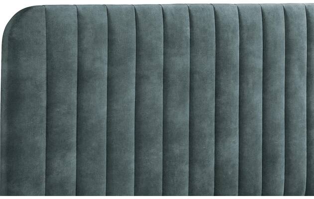 Goossens bedframe attent blauw stof - 8219243-06