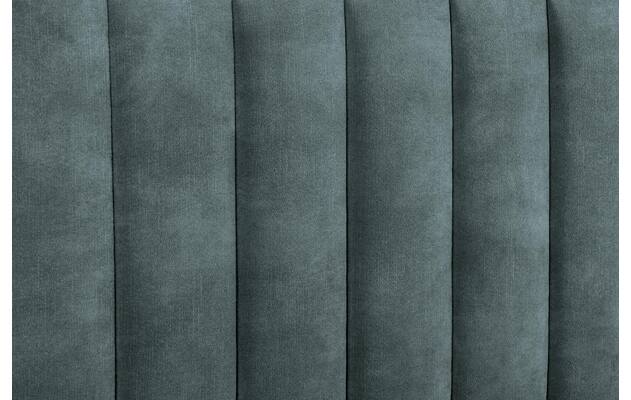 Goossens bedframe attent blauw stof - 8219243-08