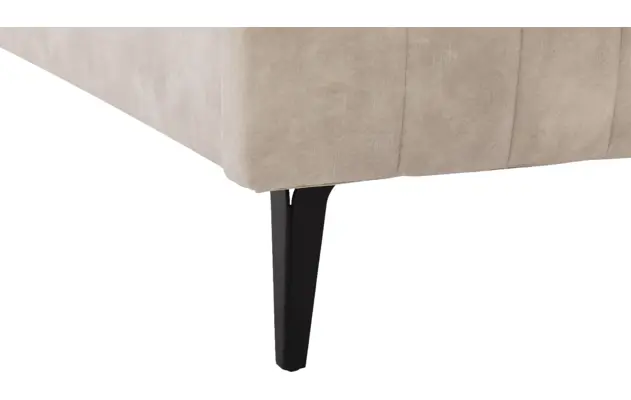 Goossens bedframe attent beige stof - 8219244-07