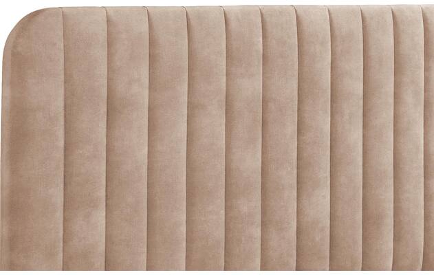 Goossens bedframe attent bruin stof - 8219246-06