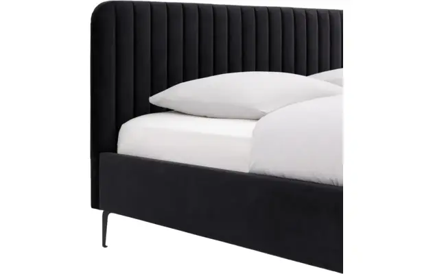 Goossens bedframe attent grijs stof - 8219248-06-A