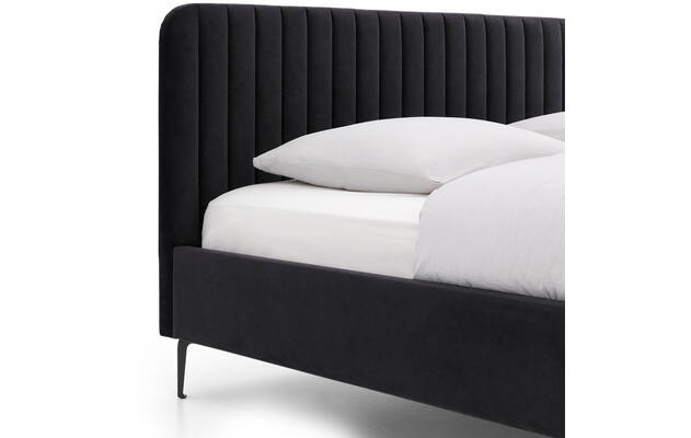 Goossens bedframe attent grijs stof - 8219248-06