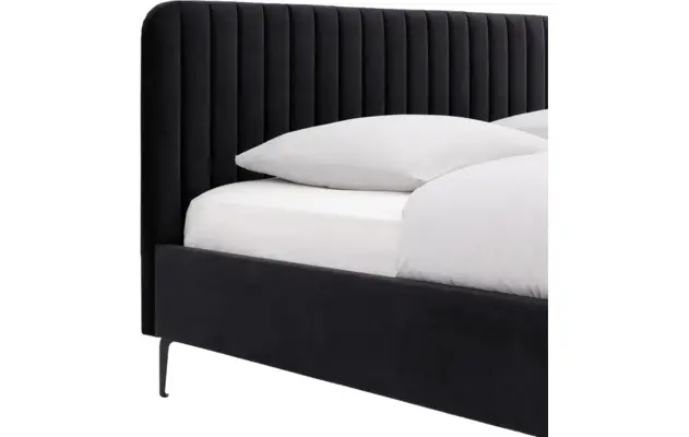 Goossens bedframe attent grijs stof - 8219248-06