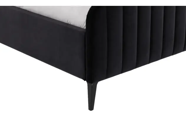Goossens bedframe attent grijs stof - 8219248-07-A